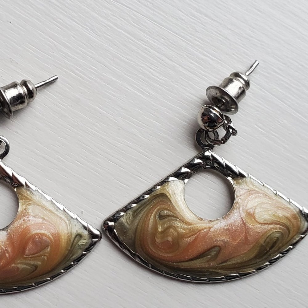 Unique colorful earrings